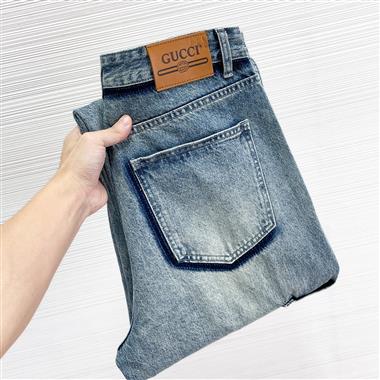 GUCCI   2025秋冬新款休閒牛仔褲