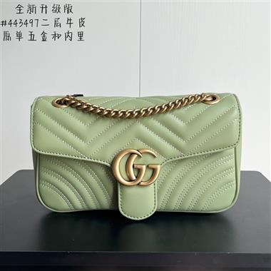 GUCCI  2025新款女生時尚包包 尺寸：26-7-15CM