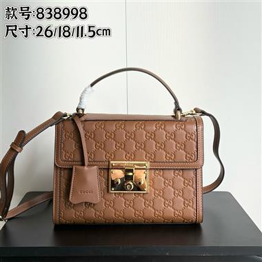 GUCCI  2025新款女生時尚包包 尺寸：26*18*11.5CM
