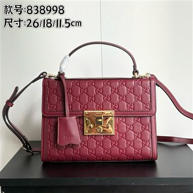 GUCCI  2025新款女生時尚包包 尺寸：26*18*11.5CM
