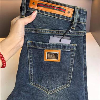 GUCCI   2025秋冬新款休閒牛仔褲