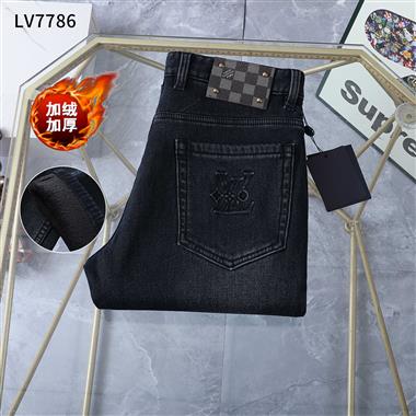 LouisVuitton   2025秋冬新款休閒牛仔褲