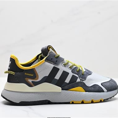 Adidas Originals Nite Jogger Winterized 織物網布 運動簡約 防滑耐磨 低幫運動鞋