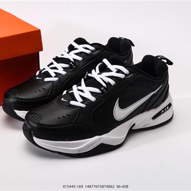 Nike Air Monarch IV皮革 日常百搭 減震防滑 低幫生活休閒鞋