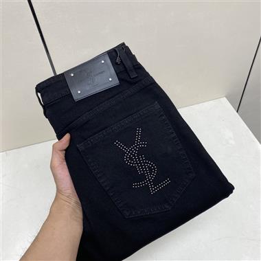 YSL   2025秋冬新款休閒牛仔褲