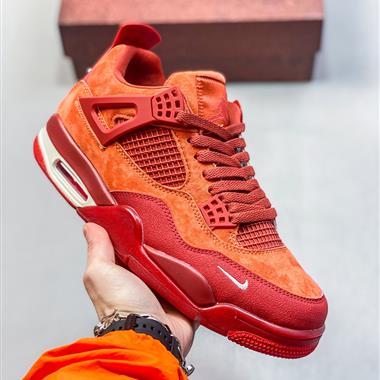 Nigel Sylvester x Nike Air Jordan 4 "Brick by Brick AJ4代 復古休閒運動文化籃球鞋