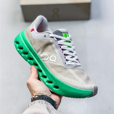 On 昂跑 Cloudsurfer Next Wolf Honeydew 柔軟舒適防滑耐磨 低幫 休閒跑步鞋