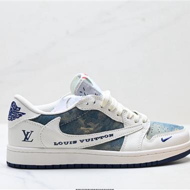 Nike Air Jordan 1 x Travis Scott AJ1 低幫文化籃球鞋