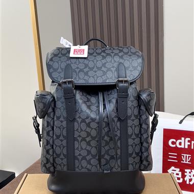 COACH  2025新款男生時尚包包 尺寸：30*42*15CM