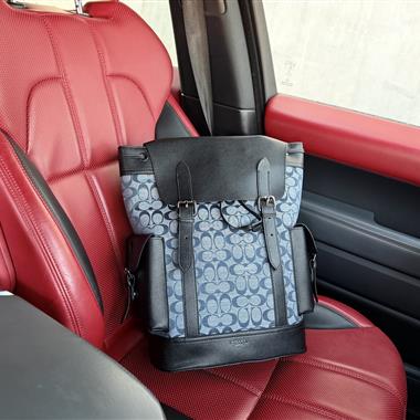 COACH    2025新款男生時尚包包 尺寸：29x42x14CM