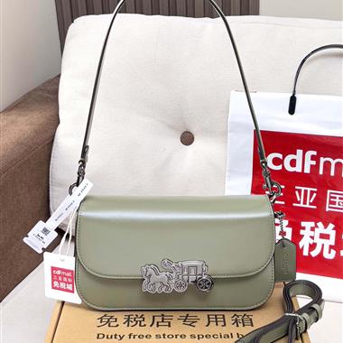 COACH  2025新款女生時尚包包 尺寸：24x 14x 5CM