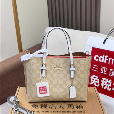 COACH  2025新款女生時尚包包 尺寸：25x 19x 11CM