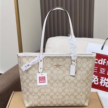 COACH  2025新款女生時尚包包 尺寸：29x 27x 13CM