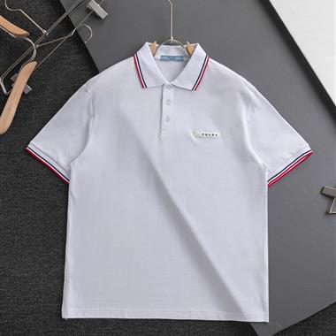 PRADA   2026春季新款短袖POLO衫  尺寸偏大