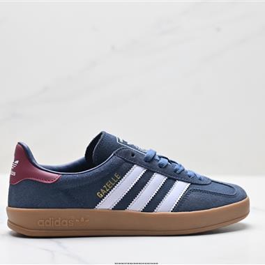 Adidas Originals Gazelle INdoor 三葉草休閒防滑耐磨低幫板鞋