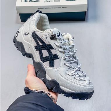 Asics Gel-Pickax "Grey/Mink"鶴嘴鋤系列低幫復古戶外機能先鋒休閒運動鞋
