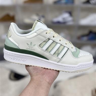 Adidas originals FORUM 84 CL 舒適休閒薄底 耐磨 低幫 板鞋