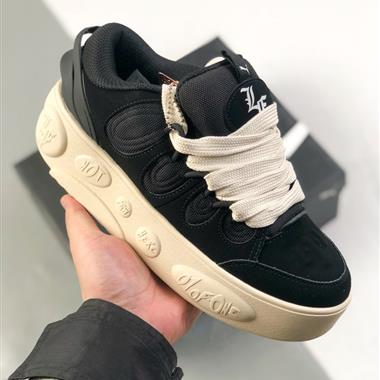 PUMA 運動板鞋 時尚緩震耐磨舒適低幫厚底增高休閒鞋