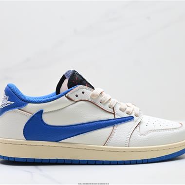 Nike Air Jordan 1 x Travis Scott AJ1倒勾 低幫文化籃球鞋