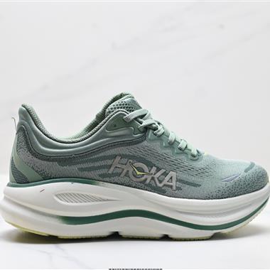 HOKA ONE ONE Bondi 9 復古舒適防滑耐磨 低幫 山地戶外跑步鞋