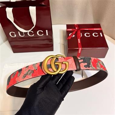 GUCCI  2026新款時尚皮帶  4.0CM