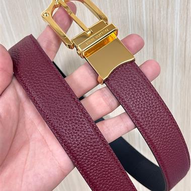 LOUIS VUITTON   2026新款時尚皮帶  3.0CM