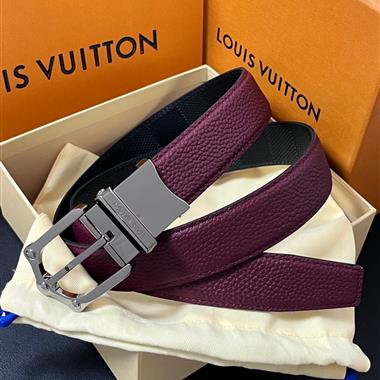 LOUIS VUITTON   2026新款時尚皮帶  3.0CM
