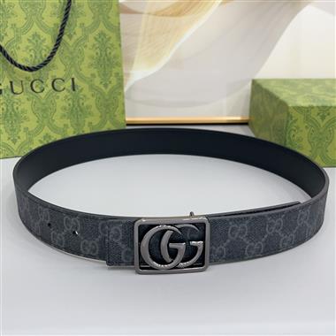 GUCCI   2026新款時尚皮帶  3.5CM