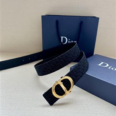 DIOR    2026新款時尚皮帶  3.5CM