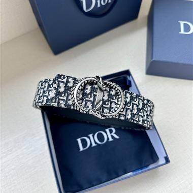DIOR    2026新款時尚皮帶  3.5CM
