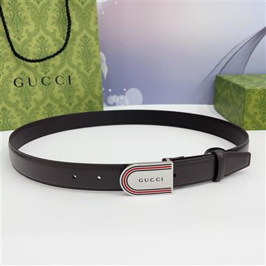 GUCCI    2026新款時尚皮帶  3.0CM