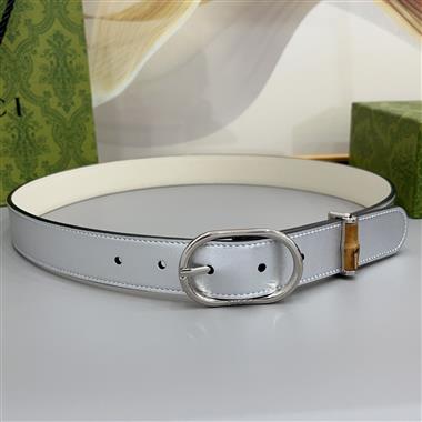 GUCCI   2026新款時尚皮帶  3.0CM