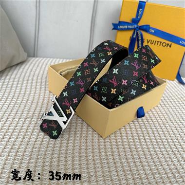 LOUIS VUITTON    2026新款時尚皮帶  3.5CM