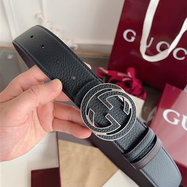GUCCI   2026新款時尚皮帶  4.0CM