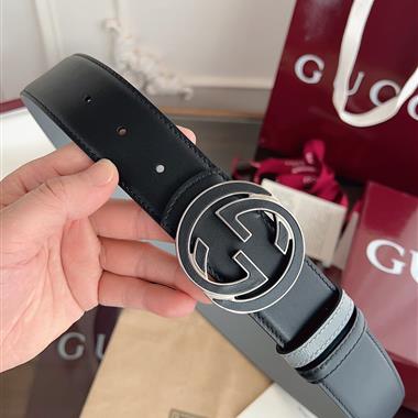 GUCCI   2026新款時尚皮帶  4.0CM