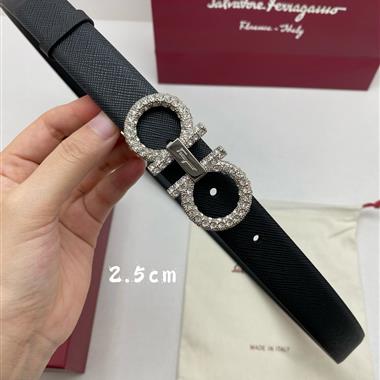 Ferragamo   2026新款時尚皮帶  2.5CM