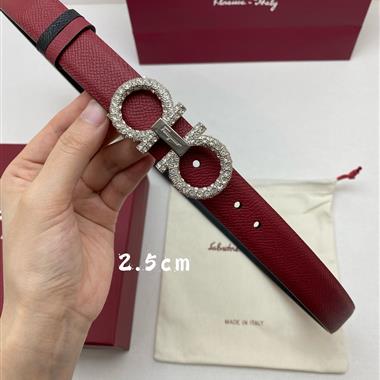 Ferragamo   2026新款時尚皮帶  2.5CM