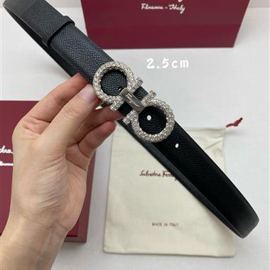 Ferragamo   2026新款時尚皮帶  2.5CM