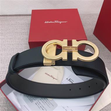 Ferragamo   2026新款時尚皮帶  3.5CM