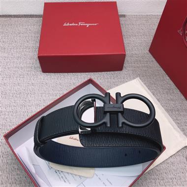Ferragamo   2026新款時尚皮帶  3.5CM