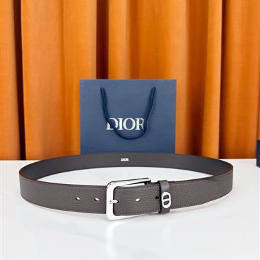 DIOR   2026新款時尚皮帶  3.5CM