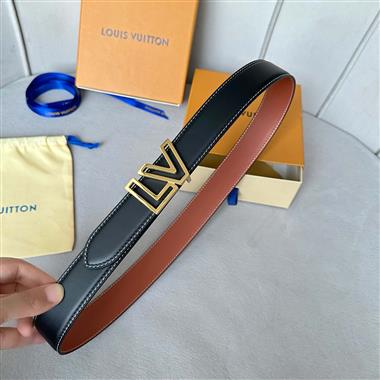 LOUIS VUITTON    2026新款時尚皮帶  3.5CM