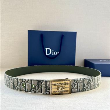 DIOR   2026新款時尚皮帶  3.5CM