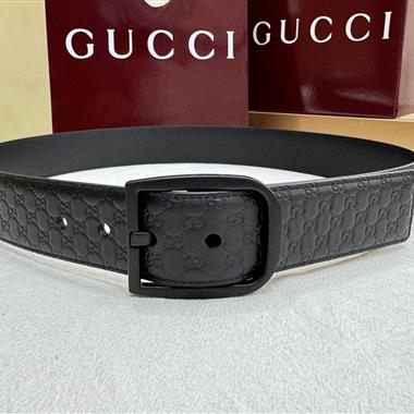 GUCCI   2026新款時尚皮帶  3.8CM