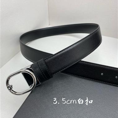 Montblanc   2026新款時尚皮帶  3.5CM