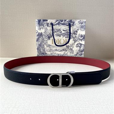 DIOR   2026新款時尚皮帶  3.5CM