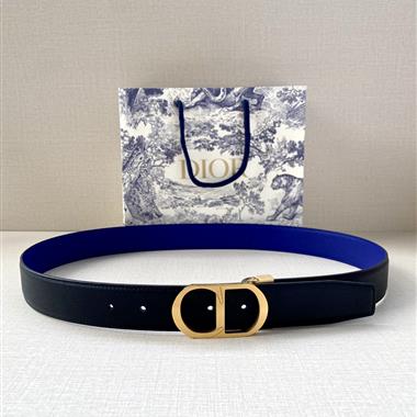 DIOR   2026新款時尚皮帶  3.5CM