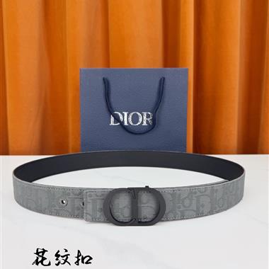 DIOR   2026新款時尚皮帶  3.5CM