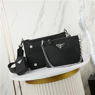 PRADA   2025新款女生時尚包包   尺寸：23*16*5.5CM