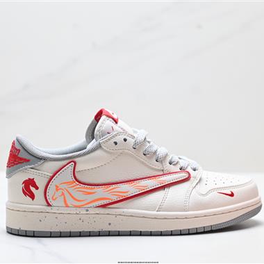 Nike Air Jordan 1 x Travis Scott AJ1 低幫文化籃球鞋